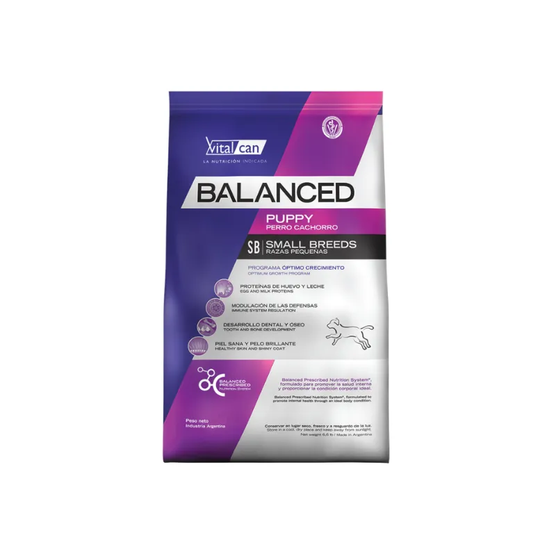 3kg Balanced Perro Cachorro Raza Pequeña