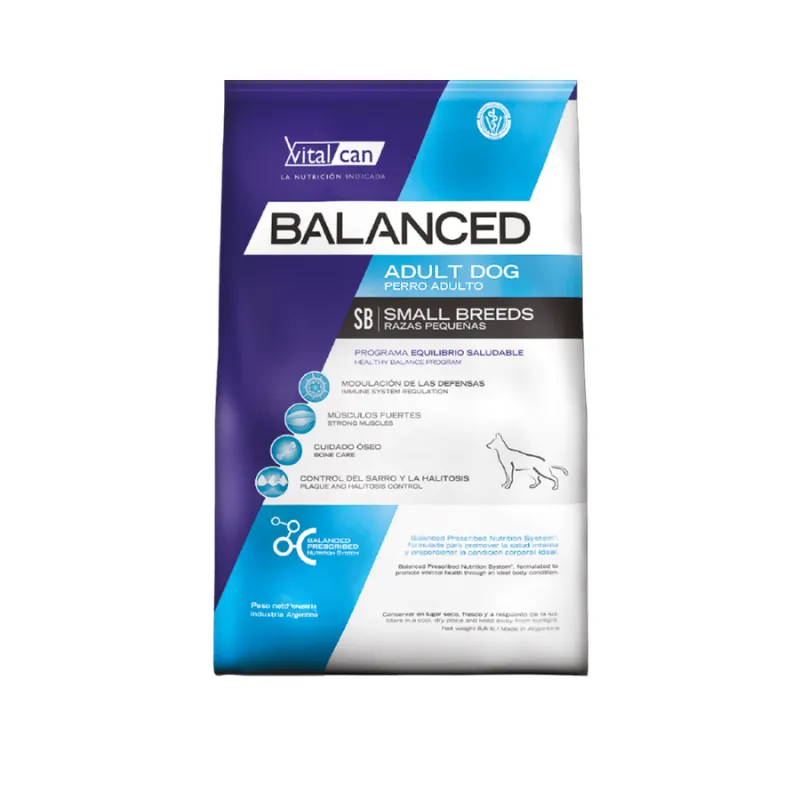 7,5kg Balanced Perro Adulto Raza Pequeña