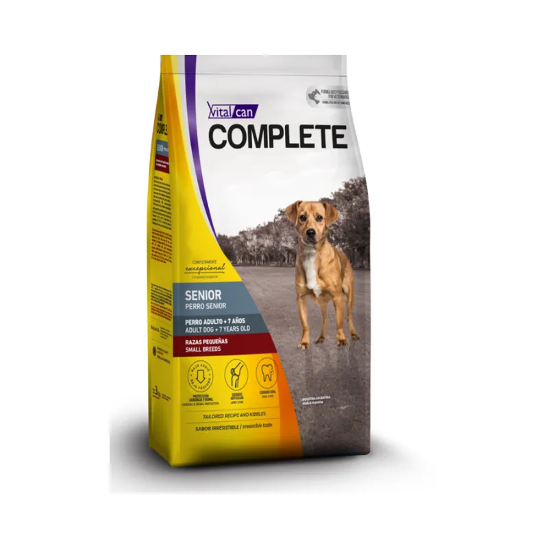 7,5kg Complete Perro Senior Razas Pequeñas