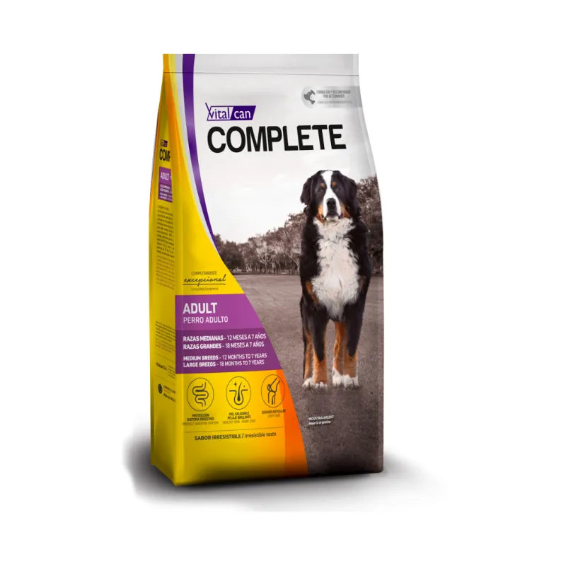 20kg Complete Perro Adulto Raza Mediana y Grande