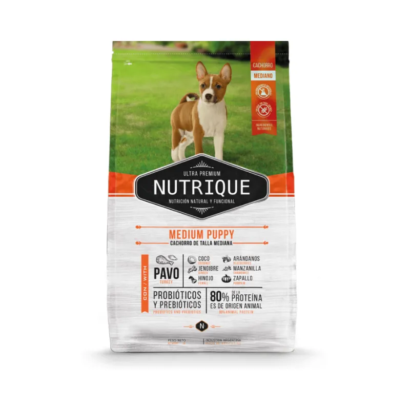 12kg Nutrique Medium Puppy