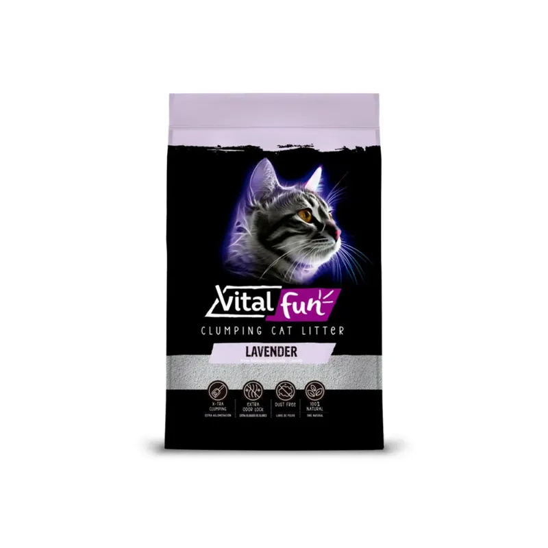Arena Lavanda Aglomerante VitalFun (6 kg)