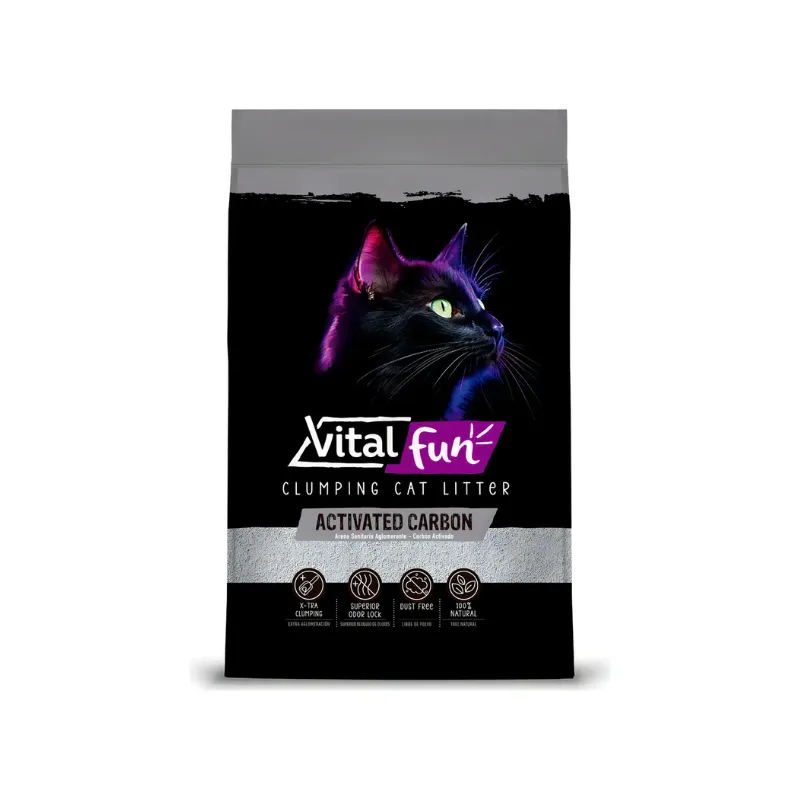 Arena Carbon Activado VitalFun (6 kg)