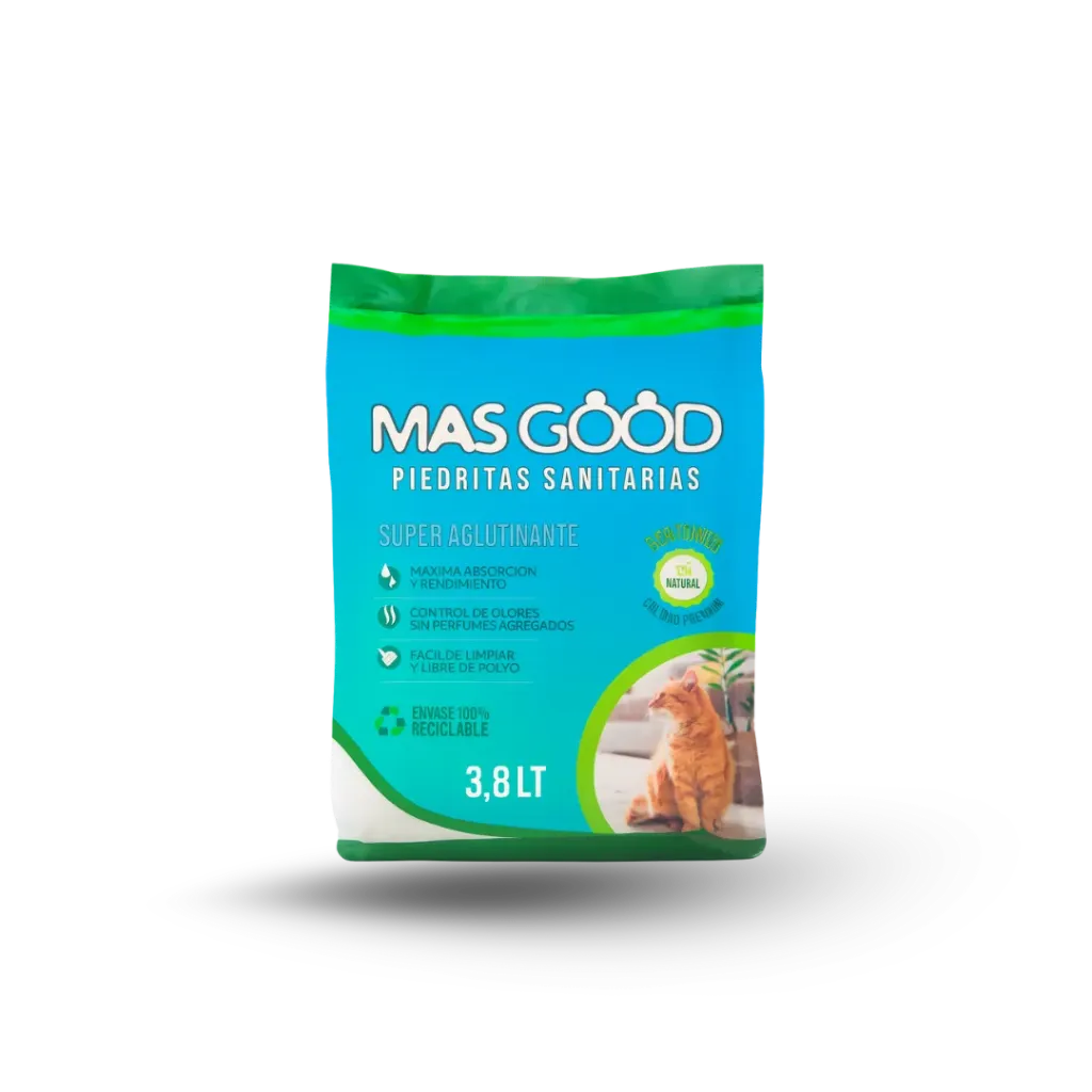 3,9kg Mas Good Piedras Sanitarias Premium