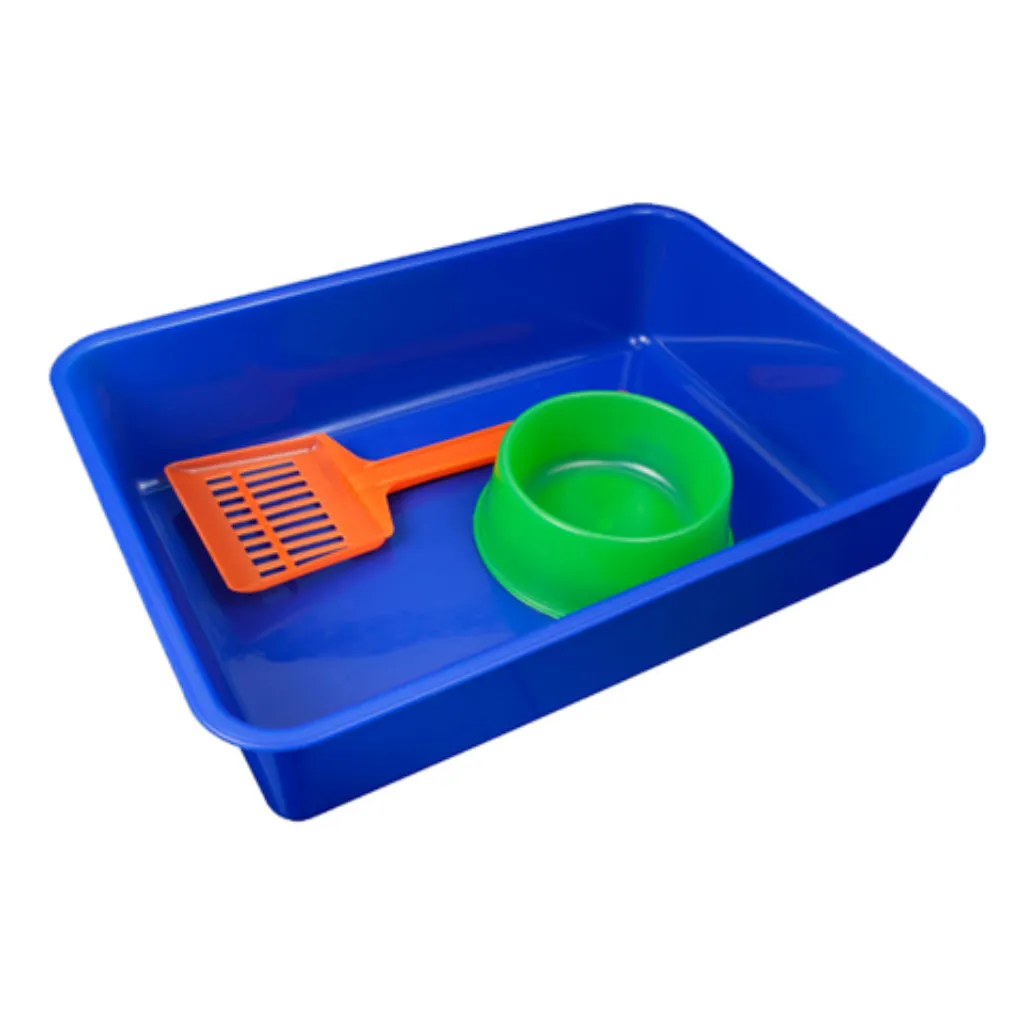 Kit Sanitario para gatos (bandeja + palita)