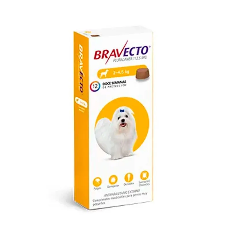 Bravecto 2 a 4,5kg