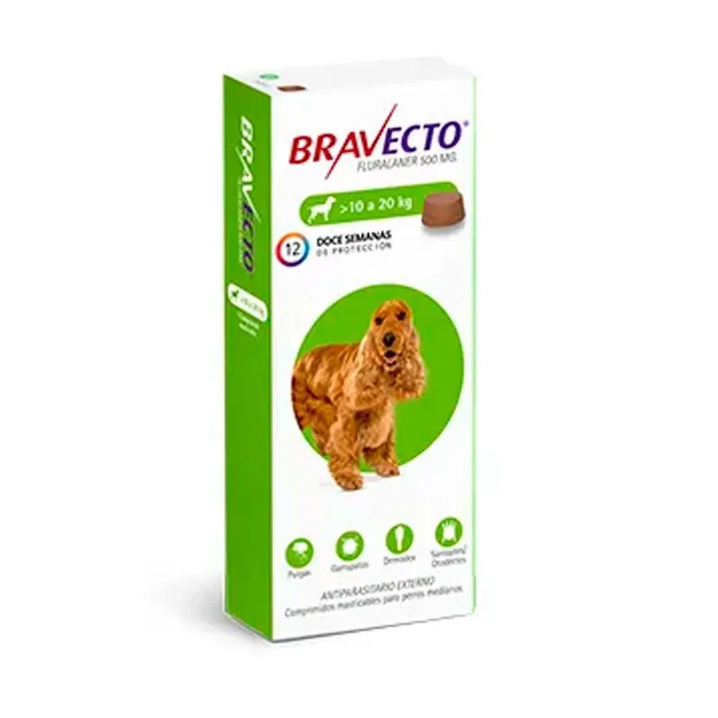 Bravecto 10 a 20kg