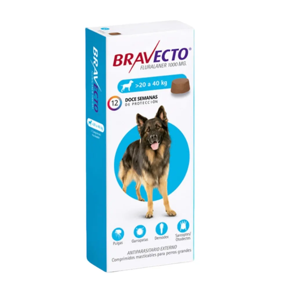 Bravecto 20 a 40kg