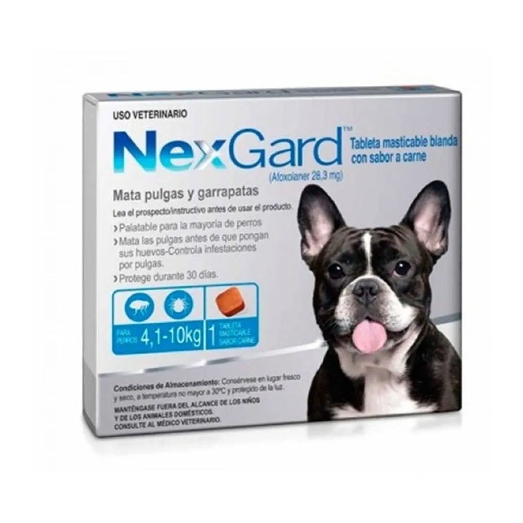 Nexgard 4 a 10 kg