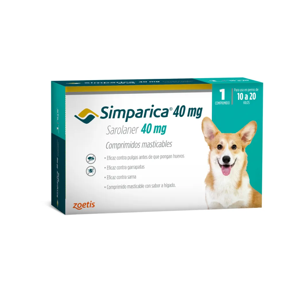 Simparica 10 a 20 kg