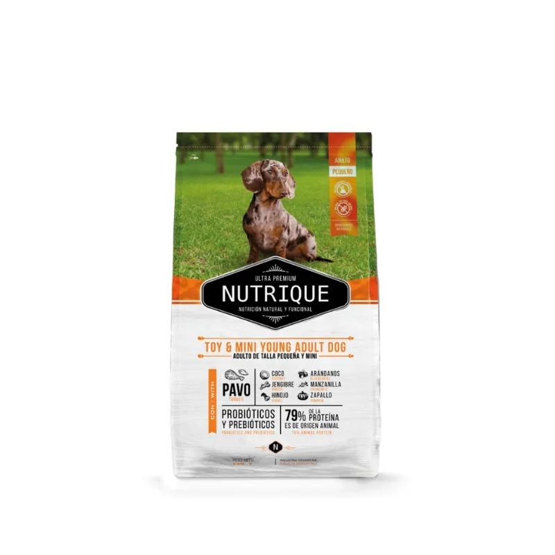 3kg Nutrique Toy & Mini Young Adult Dog