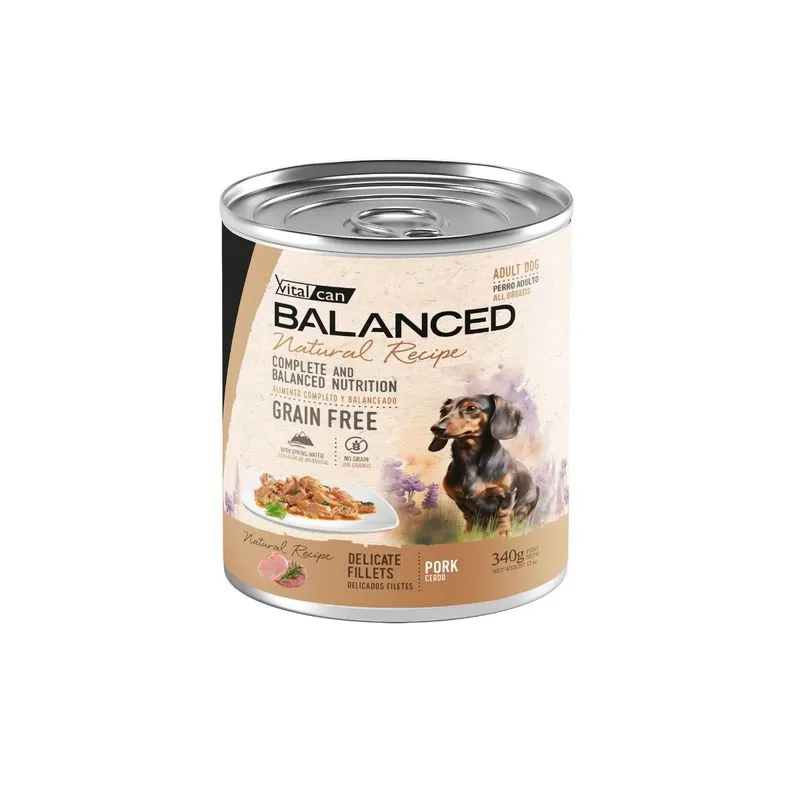 BNR 340gr lata Cerdo Perro