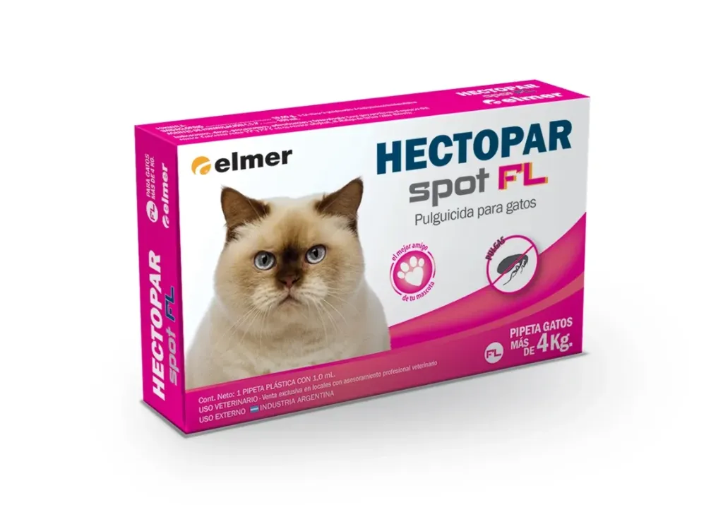 Hectopar Cat+4kg pipeta