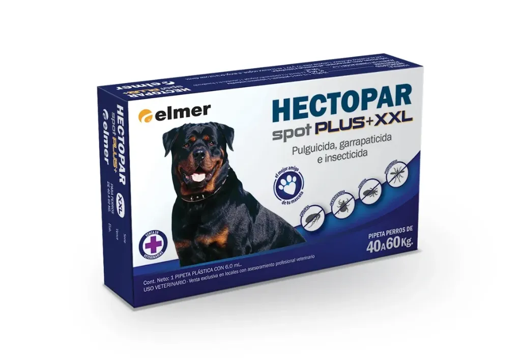 Hectopar Dog XXL 40 a 60kg pipeta