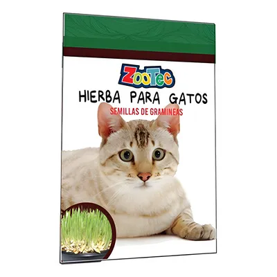 Hierba Zootec para gatos