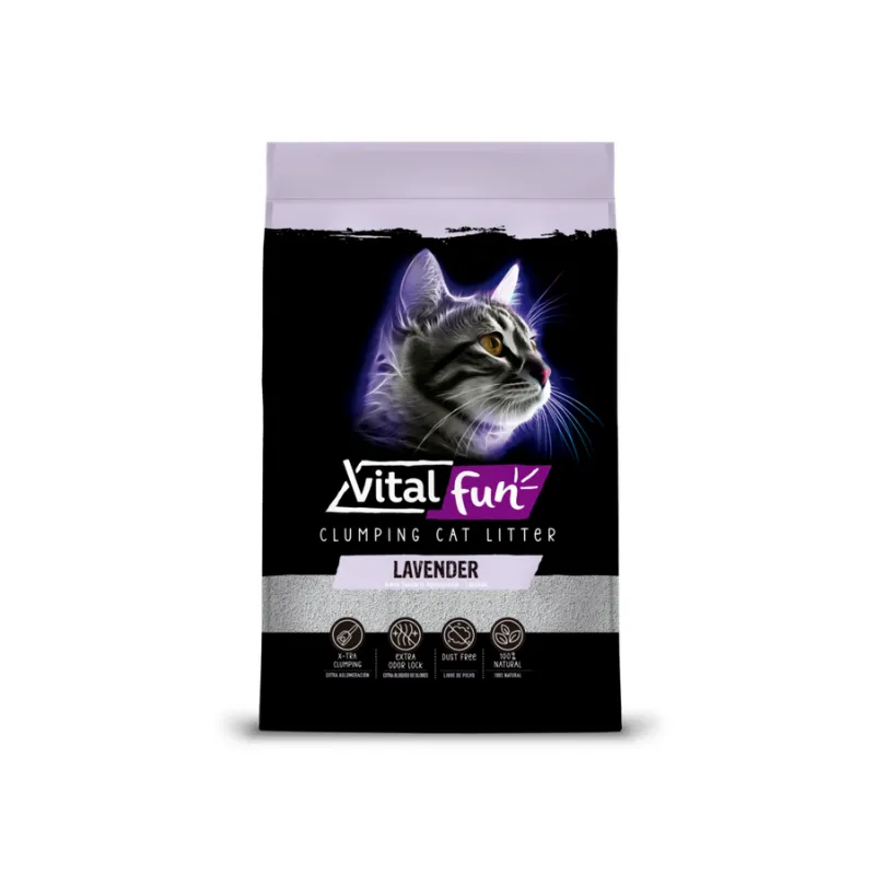 6kg Arena Lavanda Aglomerante VitalFun