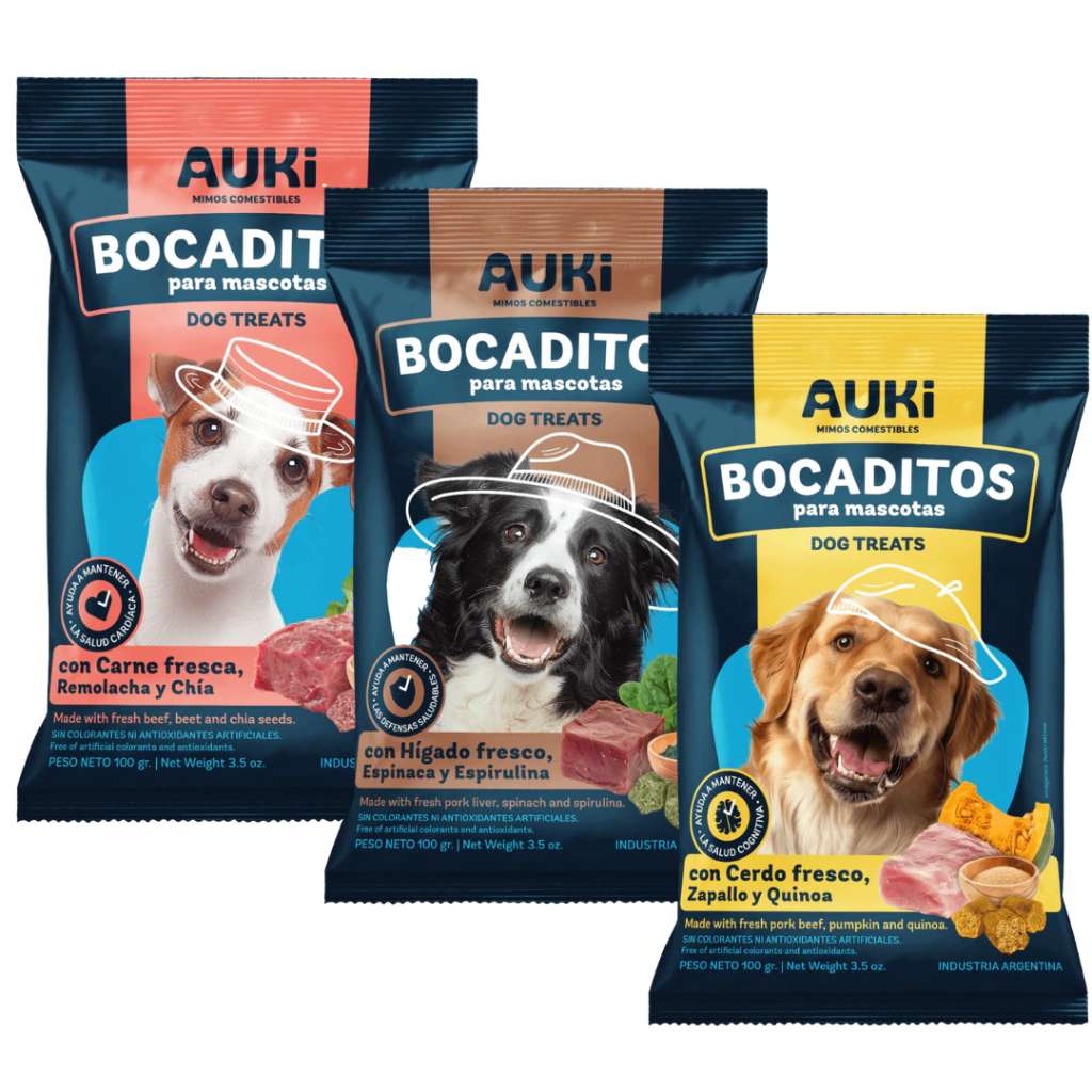 Auki Bites snacks naturales