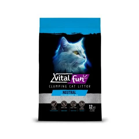 12kg Arena Neutral Aglomerante VitalFun